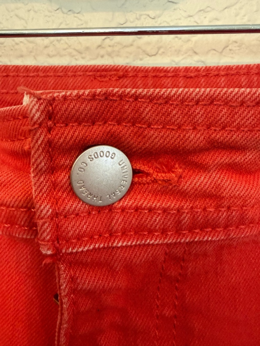 Wide Leg High-Rise Jeans in Coral universal thread size 10 - Picture 6 of 11